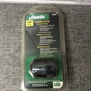 Jacobs Hand Tite 3/8" Keyless Drill Chuck 30354